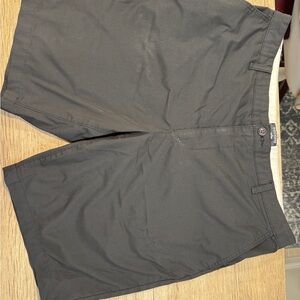 Dockers Men's Black Flat Front Shorts